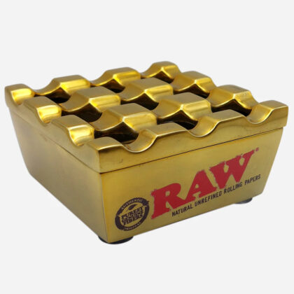 Cinzeiro RAW Magnético Gold