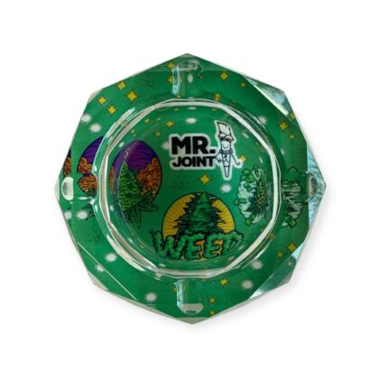 Cinzeiro de Vidro Mr. Joint - WEED