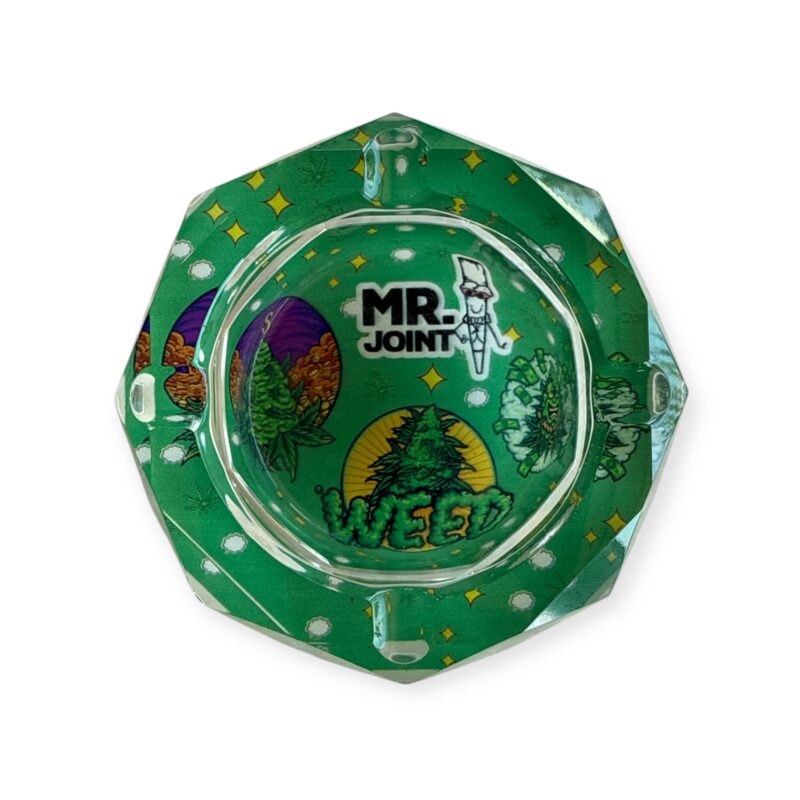 Cinzeiro de Vidro Mr. Joint - WEED
