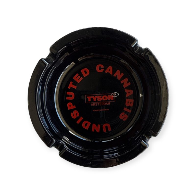 Cinzeiro Tyson 2.0 ´´Undisputed Cannabis`` - Vidro Preto