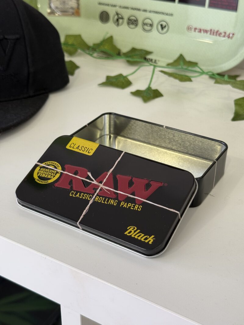 Raw Tin Case Black